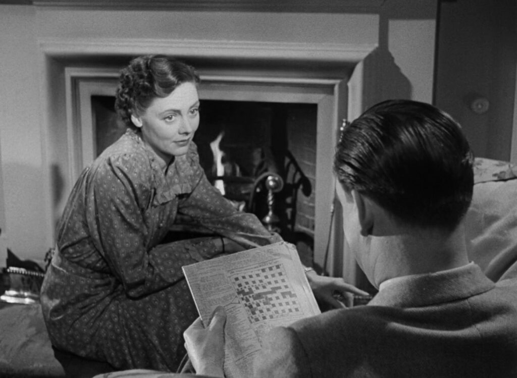 Brief Encounter - David Lean - Celia Johnson - Cyril Raymond - Laura - Fred - crossword - newspaper - home - fireplace