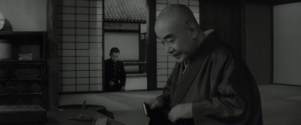 Conflagration - Enjo - Kon Ichikawa - Goichi - head priest - Ganjiro Nakamura