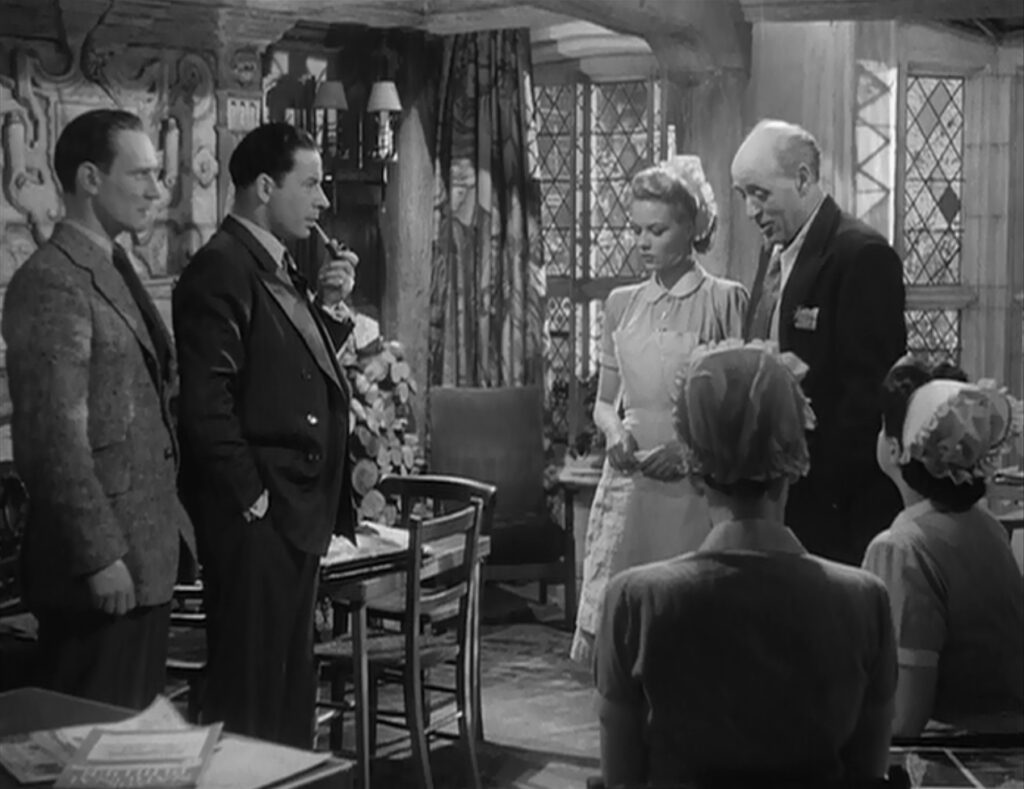 Green for Danger - Sidney Gilliat - Trevor Howard - Leo Genn - Sally Gray - Alastair Sim - meeting