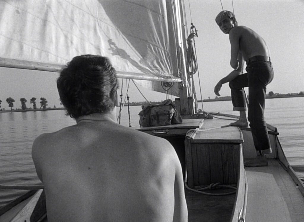 Knife in the Water - Nóz w wodzie - Roman Polanski - sailboat - Andrzej - Leon Niemczyk - Zygmunt Malanowicz