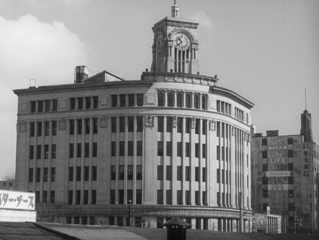 Late Spring - Yasujiro Ozu - clock tower - Time Life - Tokyo