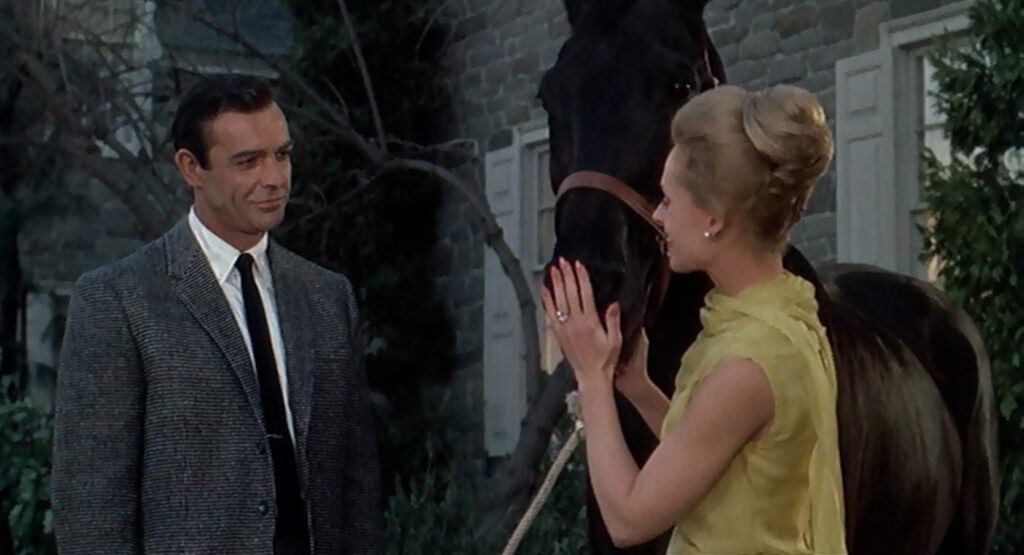 Marnie - Alfred Hitchcock - Sean Connery - Tippi Hedren - Mark Rutland - horse - Forio