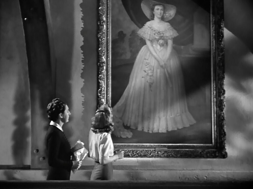 Rebecca - Alfred Hitchcock - Joan Fontaine - Judith Anderson - Mrs. Danvers - painting