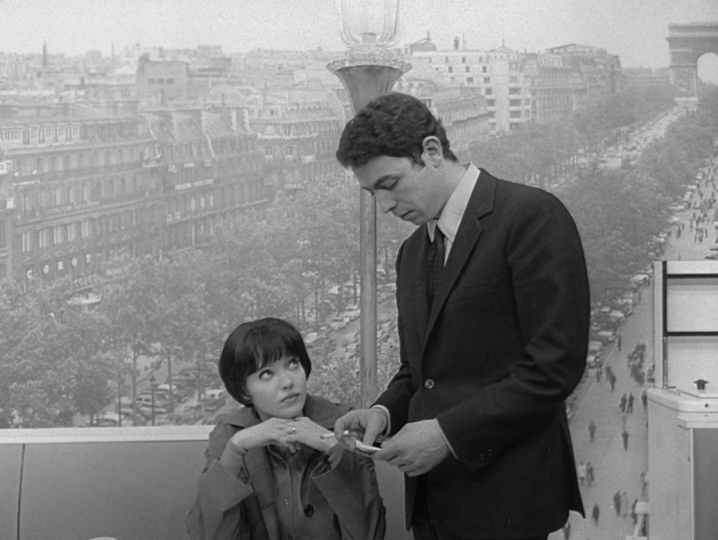 Vivre sa vie - Jean-Luc Godard - Anna Karina - Nana - Raoul - Champs-Élysées mural