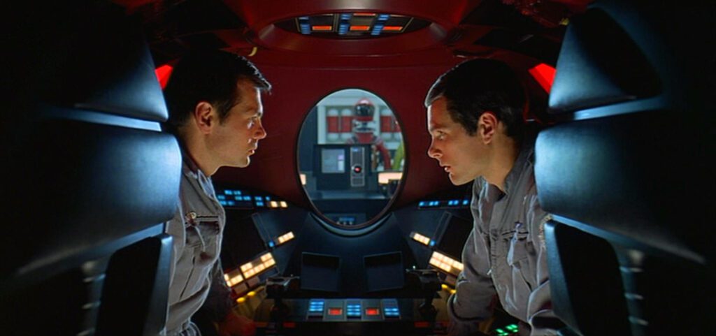 2001: A Space Odyssey - Stanley Kubrick - Gary Lockwood - Keir Dullea - Frank Poole - Dave Bowman - pod - HAL - lip reading