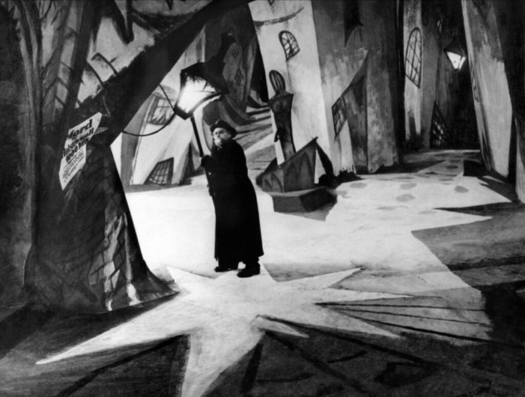 The Cabinet of Dr. Caligai - Das Cabinet des Dr. Caligari - Robert Wiene - lamplighter - square - reward poster - gaslight