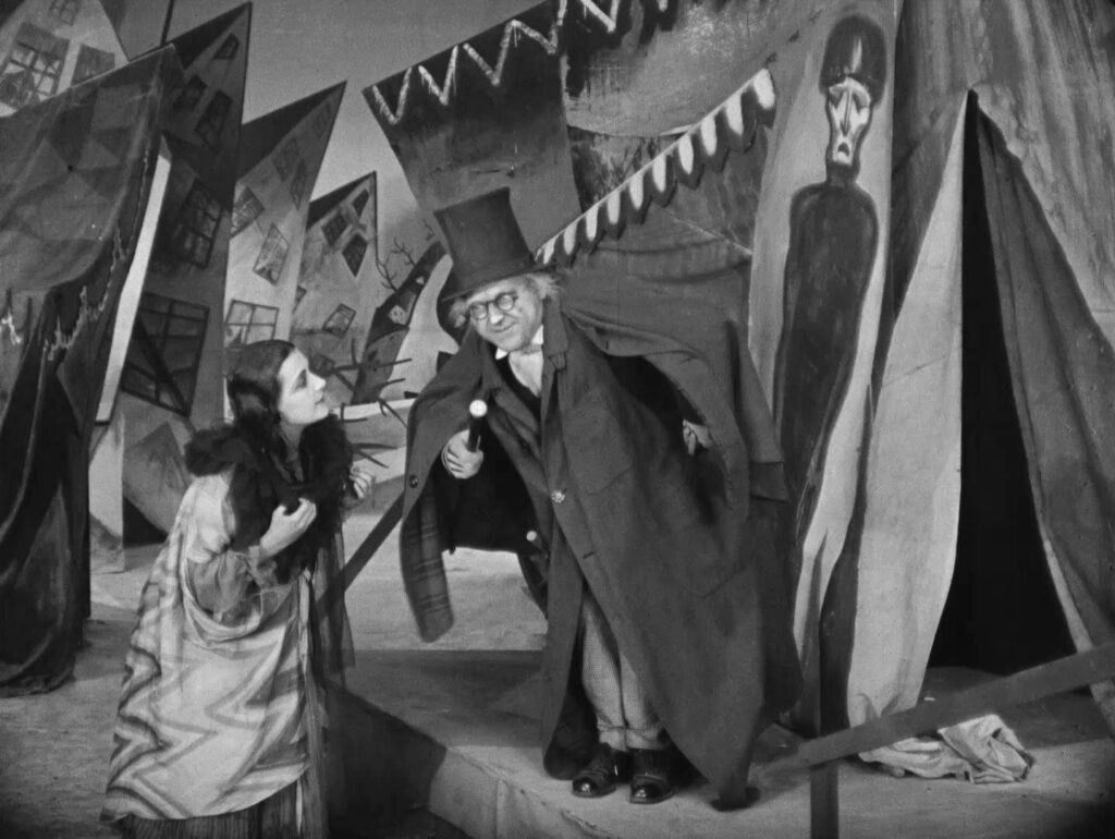 The Cabinet of Dr. Caligai - Das Cabinet des Dr. Caligari - Robert Wiene - Lil Dagover - Werner Krauss - Jane - Jahrmarkt - fairground - German Expressionism