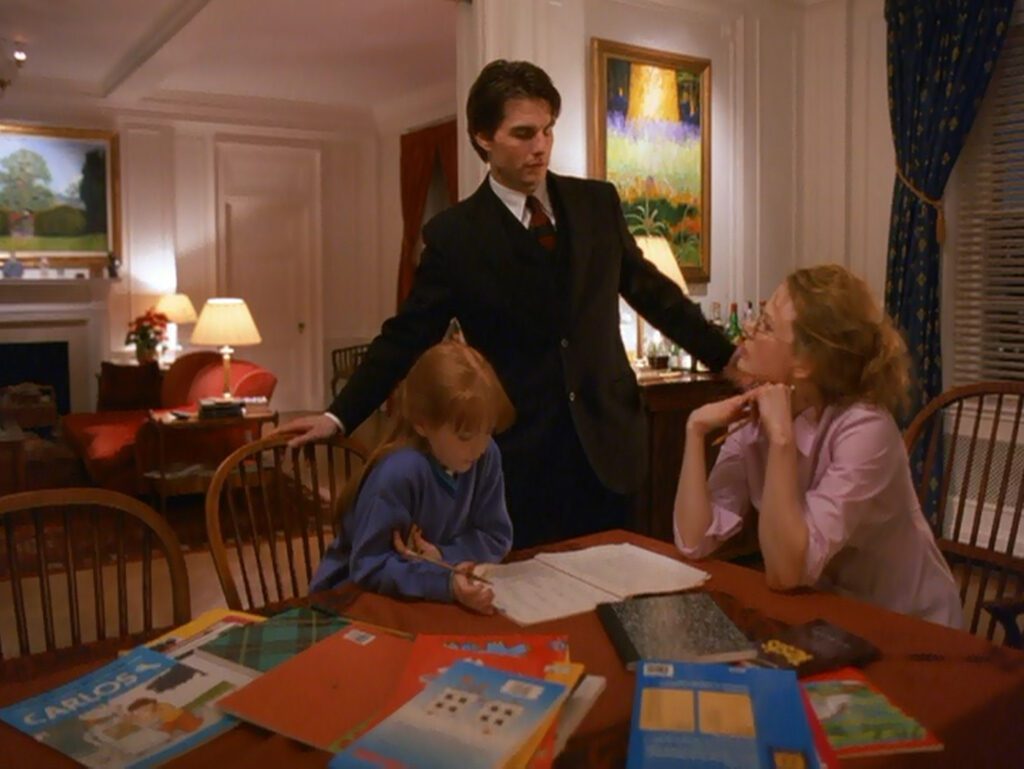 Eyes Wide Shut - Stanley Kubrick - Tom Cruise - Nicole Kidman - Madison Eginton - Bill Harford - Alice Harford - Helena Harford - home - Central Park West