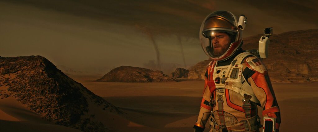 The Martian - Ridley Scott - Matt Damon - Mark Watney - Mars - tornadoes - storm