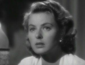 Ingrid Bergman - Casablanca - close-up