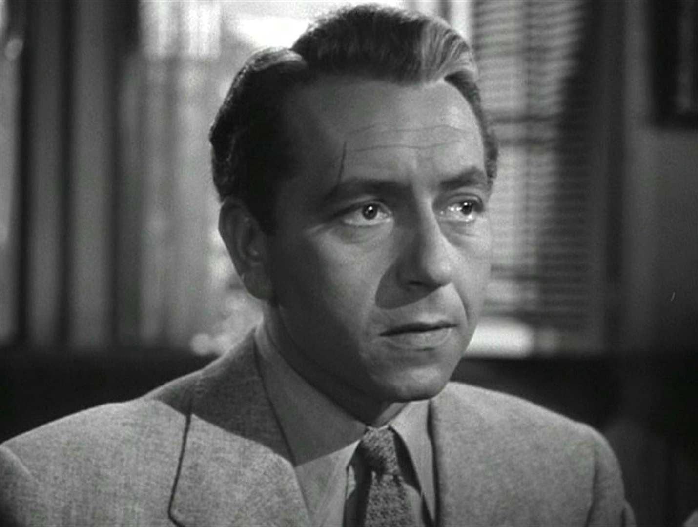 Casablanca - Michael Curtiz - Victor Laszlo - Paul Henreid - close-up