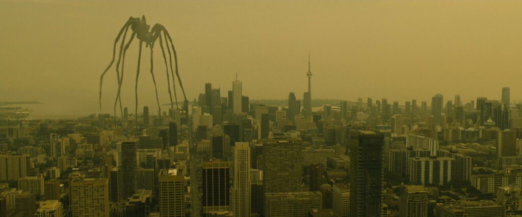 Enemy - Denis Villeneuve - spider - Toronto skyline