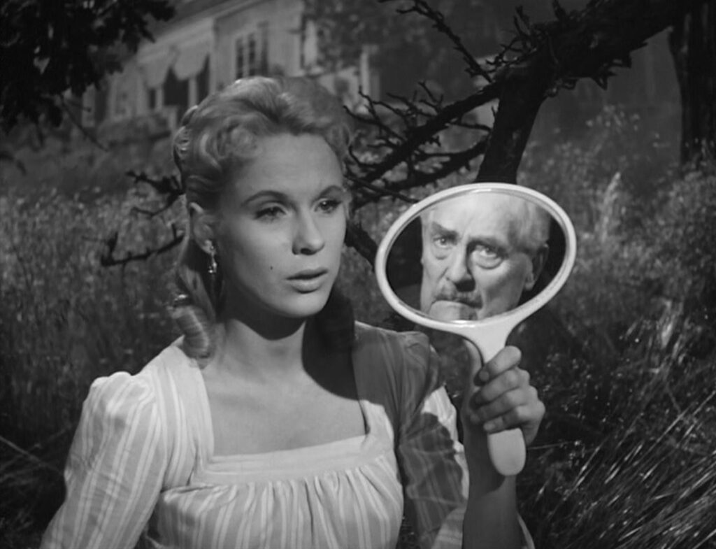 Wild Strawberries - Smultronstället - Ingmar Bergman - Bibi Andersson - Victor Sjöström - Sara - Isak Borg - second nightmare - mirror