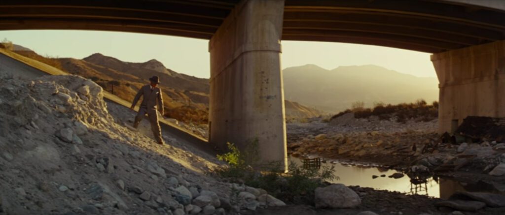 Chinatown - Roman Polanski - Jack Nicholson - Jake Gittes - viaduct - Los Angeles River