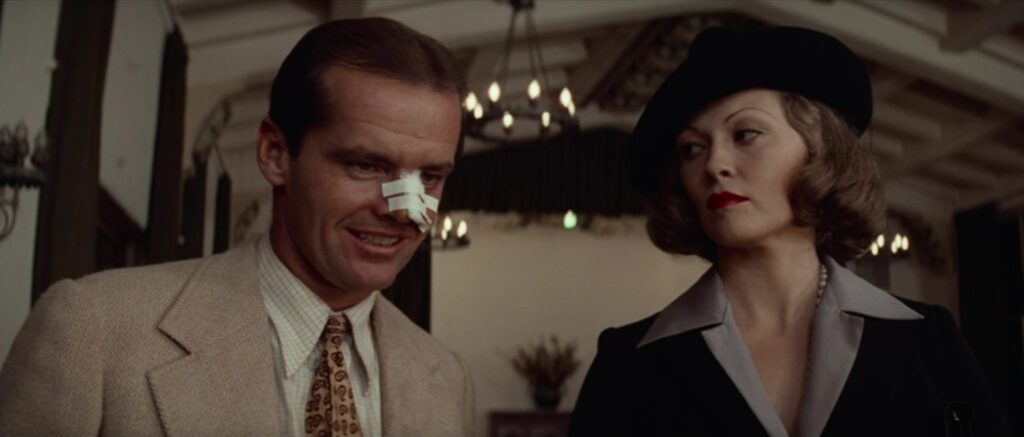 Chinatown - Roman Polanski - Jack Nicholson - Faye Dunaway - Jake Gittes - Evelyn Cross Mulwray - Mar Vista rest home