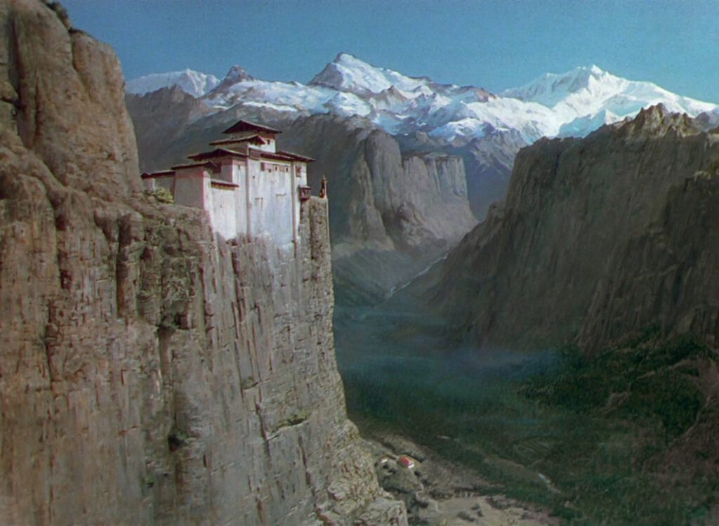Black Narcissus - Michael Powell - Emeric Pressburger - Mopu Palace - Himalayas - valley