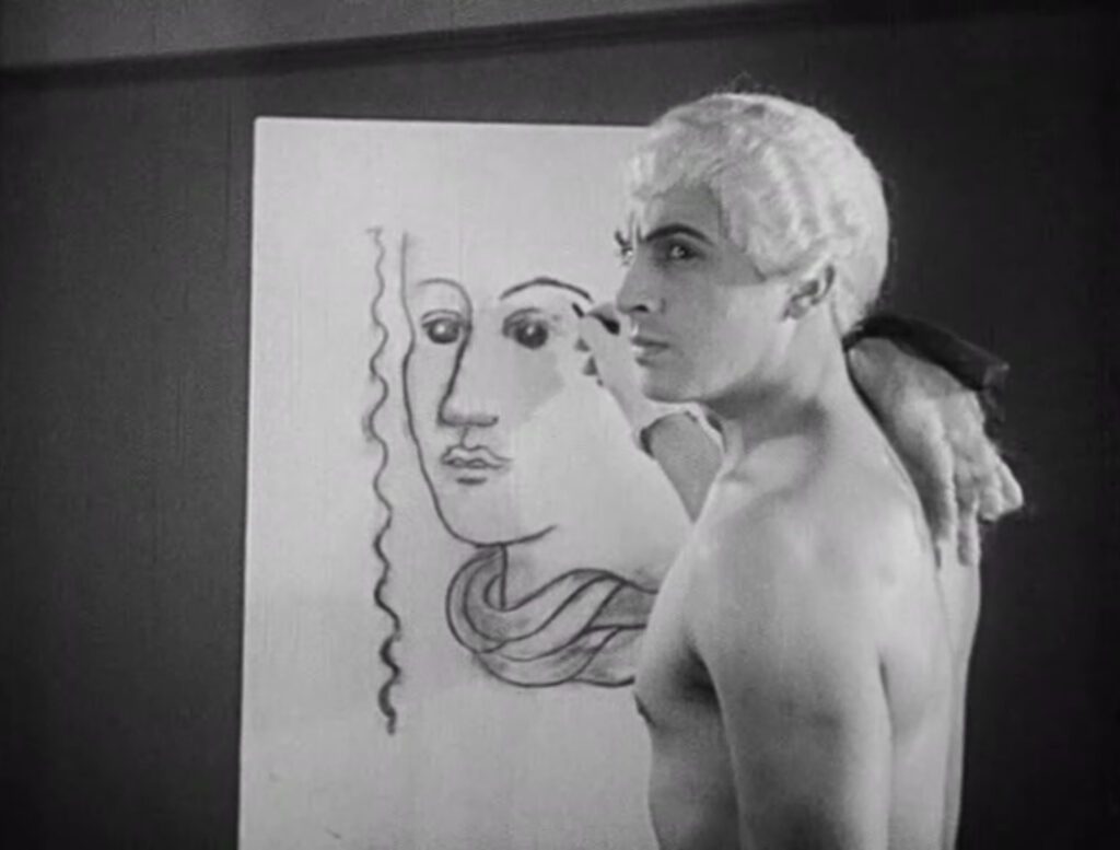 The Blood of a Poet - Le sang d'un poète - Jean Cocteau - Enrique Riveros - portrait