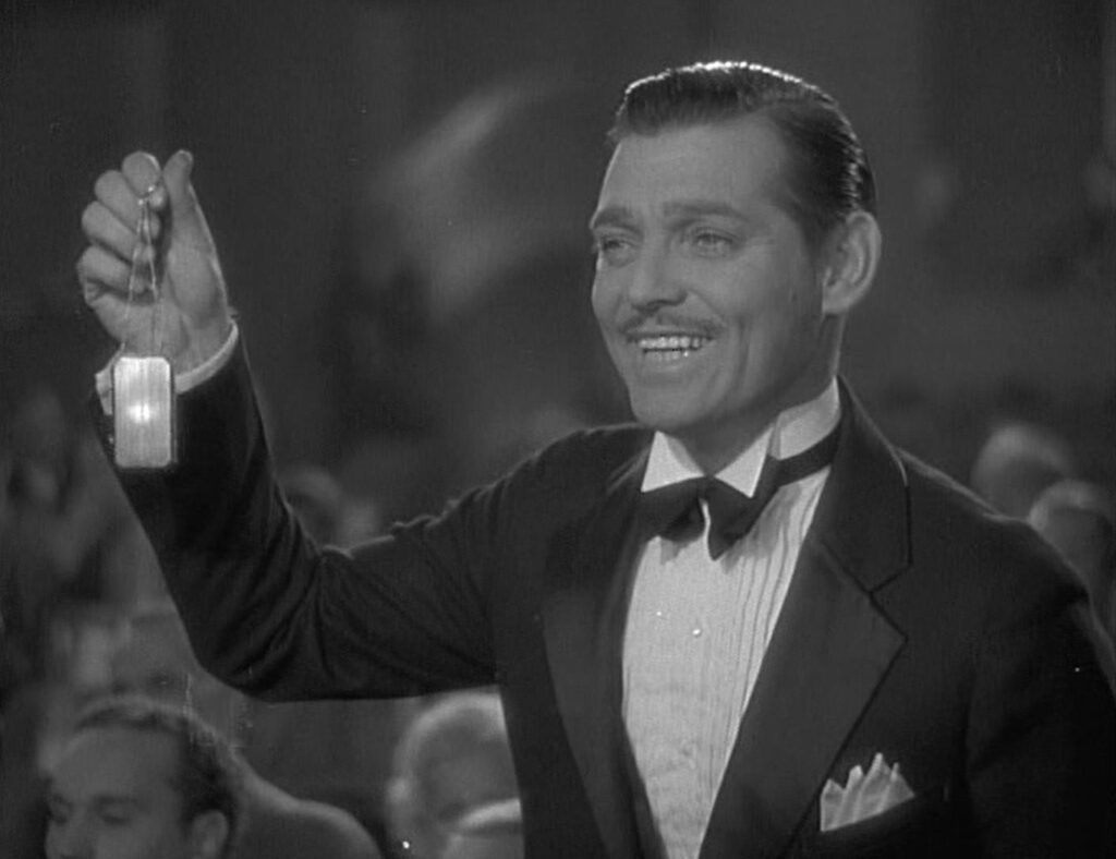 Idiot's Delight - Clarence Brown - Clark Gable - Harry - Omaha - mind-reading act