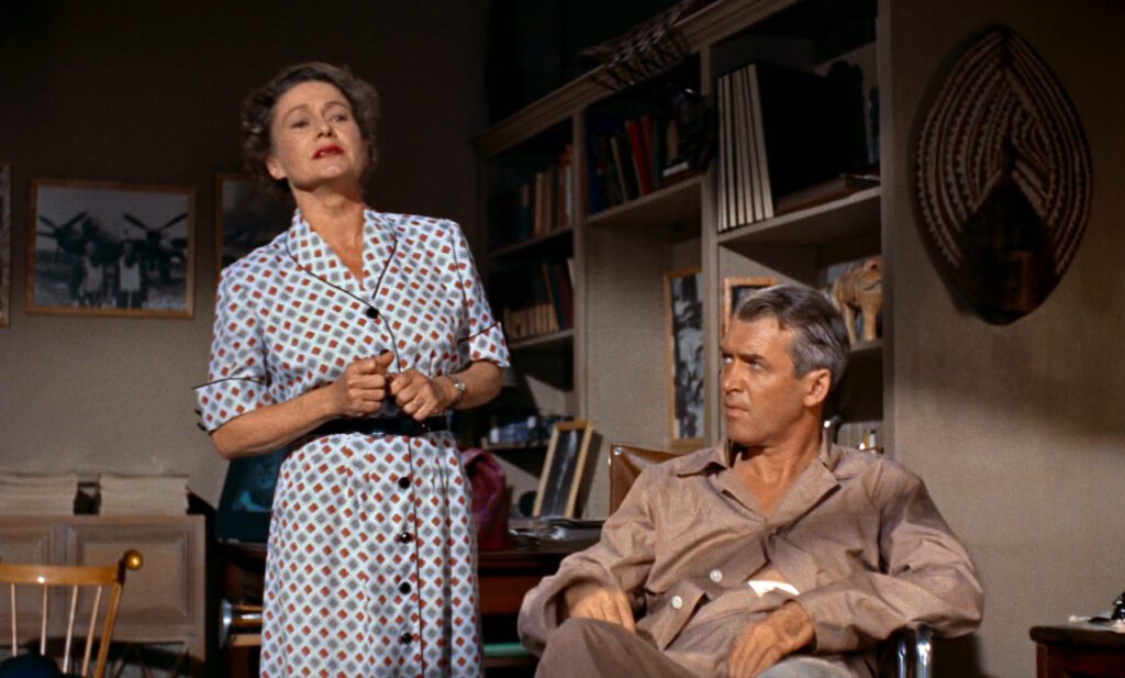 Rear Window - Alfred Hitchcock - Thelma Ritter - James Stewart - L.B. Jefferies