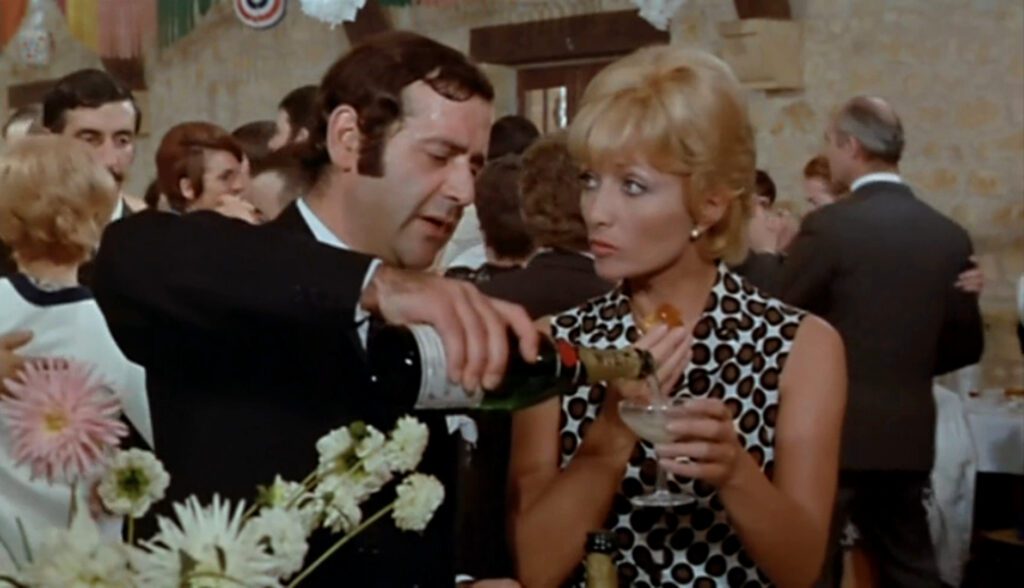 Le boucher - Claude Chabrol - Jean Yanne - Stéphane Audran - Popaul - Hélène Daville - wedding