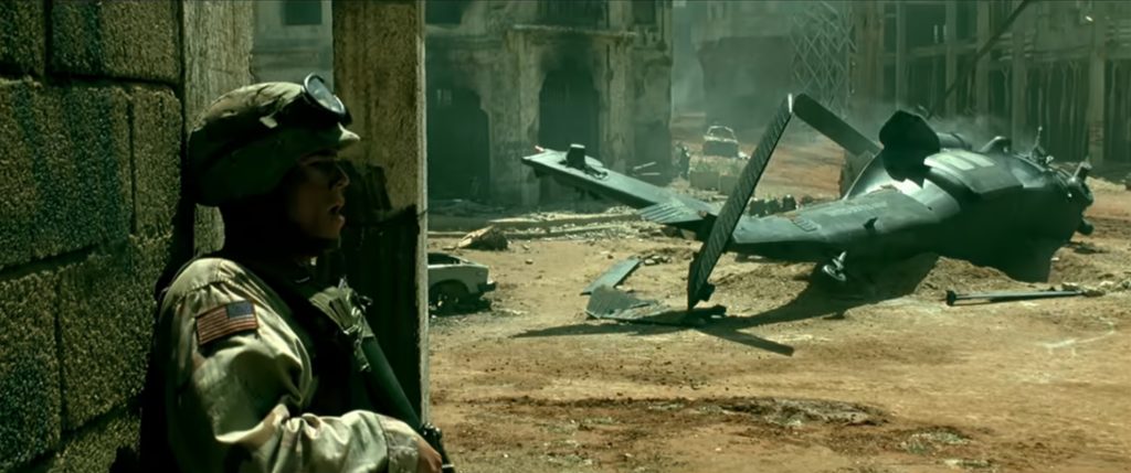Black Hawk Down - Ridley Scott - fallen helicopter - Mogadishu