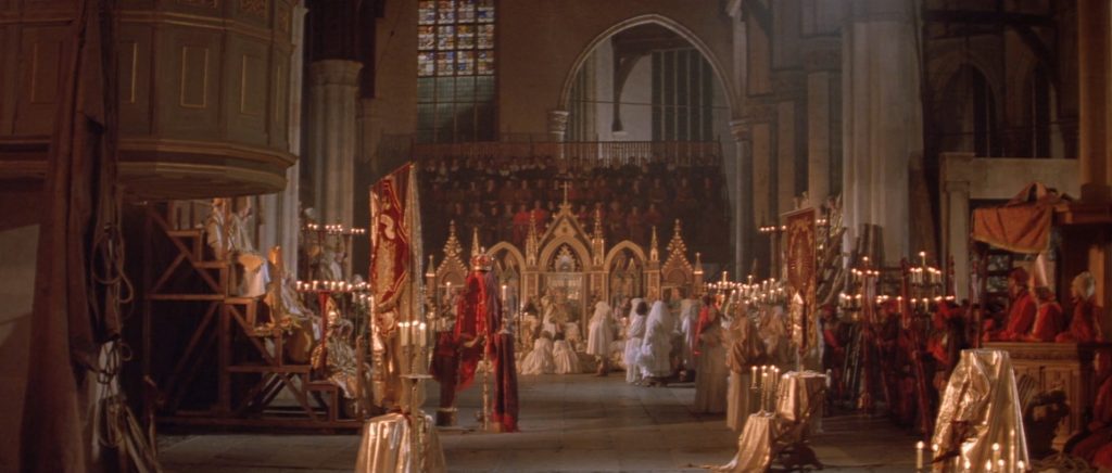The Baby of Mâcon - Peter Greenaway - cathedral