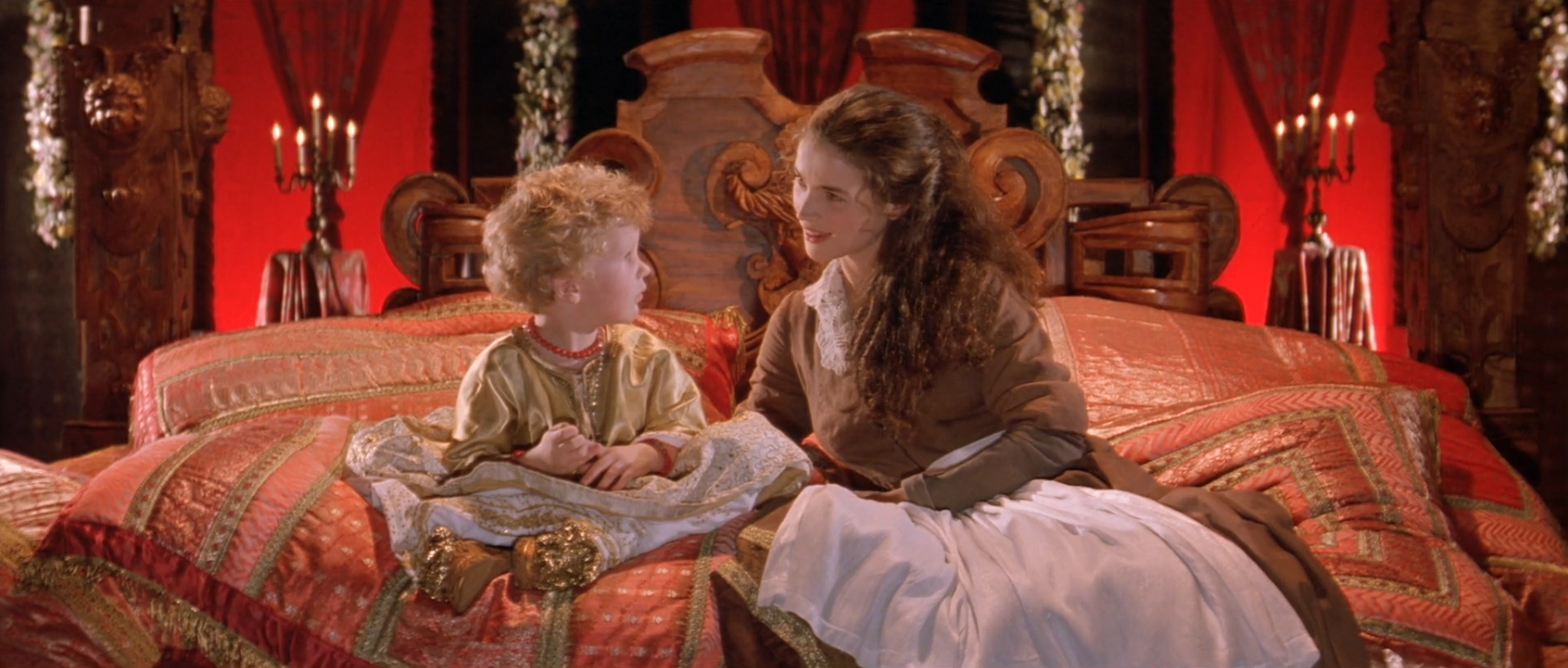 The Baby of Mâcon - Peter Greenaway - Nils Dorando - Julia Ormond - bed