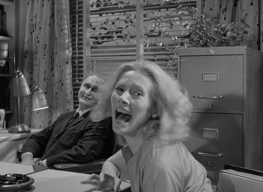 Carnival of Souls - Herk Harvey - Candace Hilligoss - Mary Henry - doctor's office - ghost