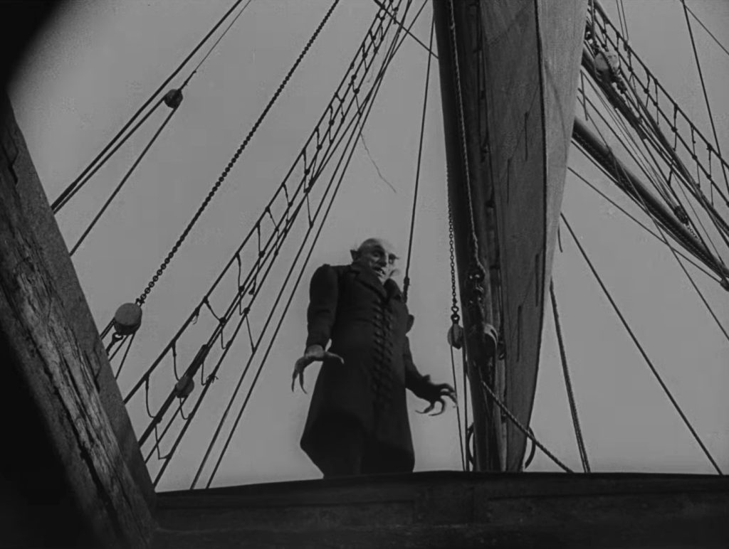 nosferatu-a-symphony-of-horror-0-59-13 Nosferatu a Symphony of Horror - Nosferatu eine Symphonie des Grauens - Friedrich Wilhelm Murnau - Max Schreck - Count Orlok - ship - Empusa