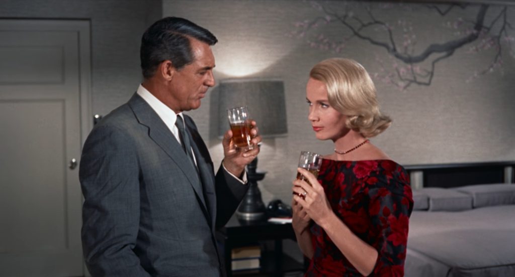 north-by-northwest-1-20-19 North by Northwest - Alfred Hitchcock - Cary Grant - Eva Marie Saint - Roger Thornhill - Eve Kendall - Ambassador East Hotel