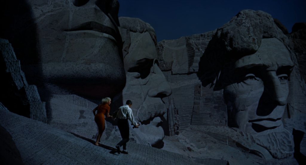 north-by-northwest-2-13-08 North by Northwest - Alfred Hitchcock - Eva Marie Saint - Cary Grant - Eve Kendall - Roger Thornhill - Mount Rushmore