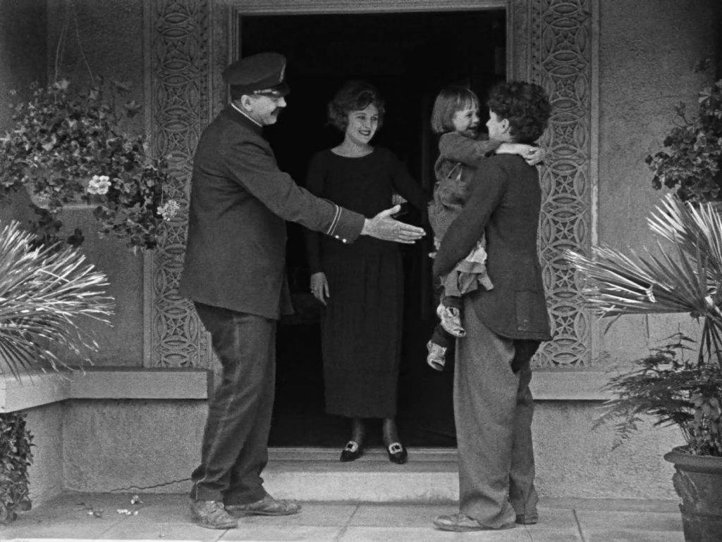 The Kid - Charles Chaplin - Tom Wilson - Edna Purviance - Jackie Coogan - ending